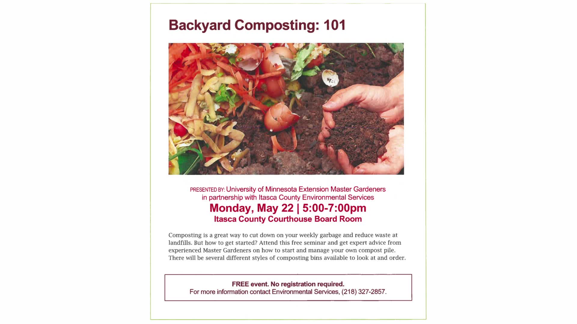 Thumbnail image for Community Matters - Backyard Composting