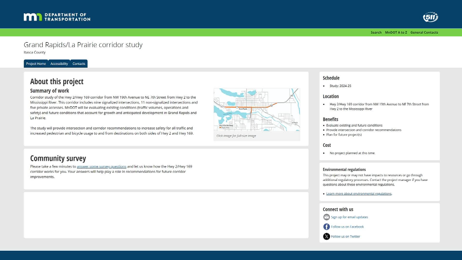 Thumbnail image for Community Matters - Hwy 2/Hwy 169 Corridor Study