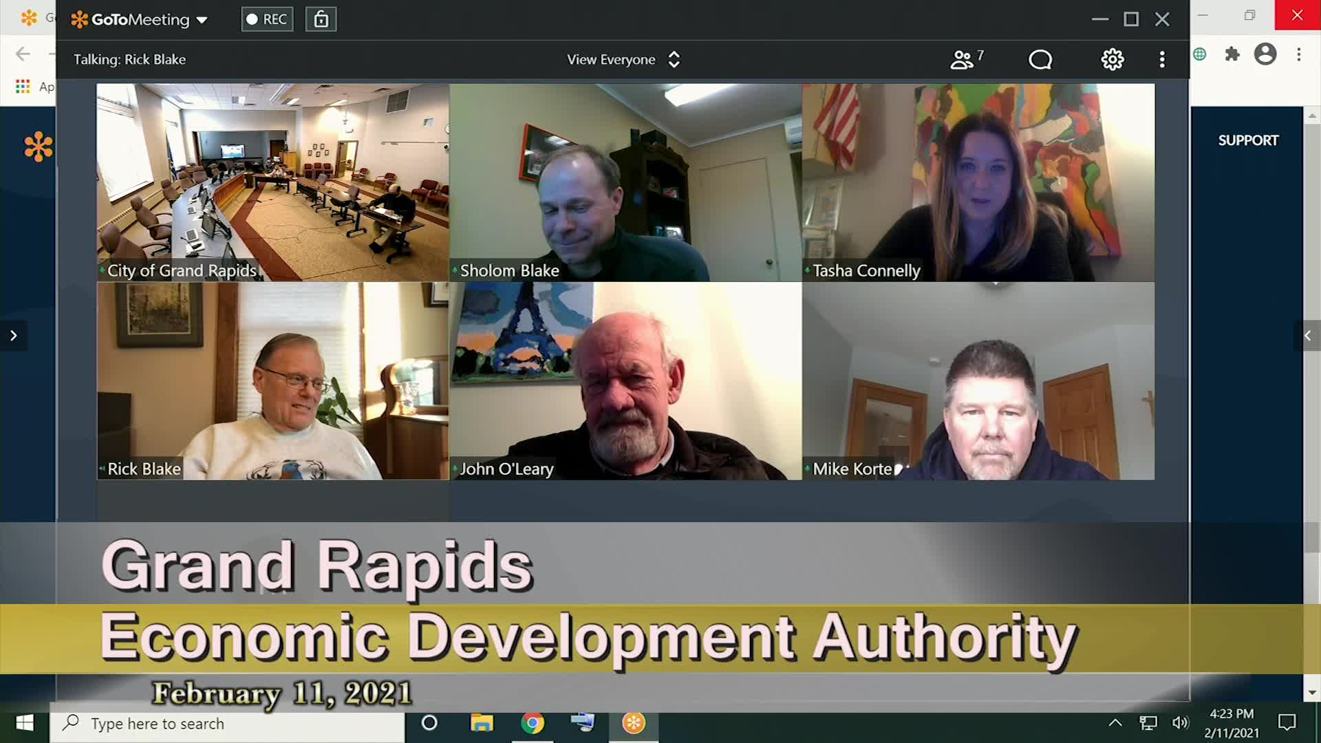 Thumbnail image for Grand Rapids Economic Development Authority - 02-11-2021