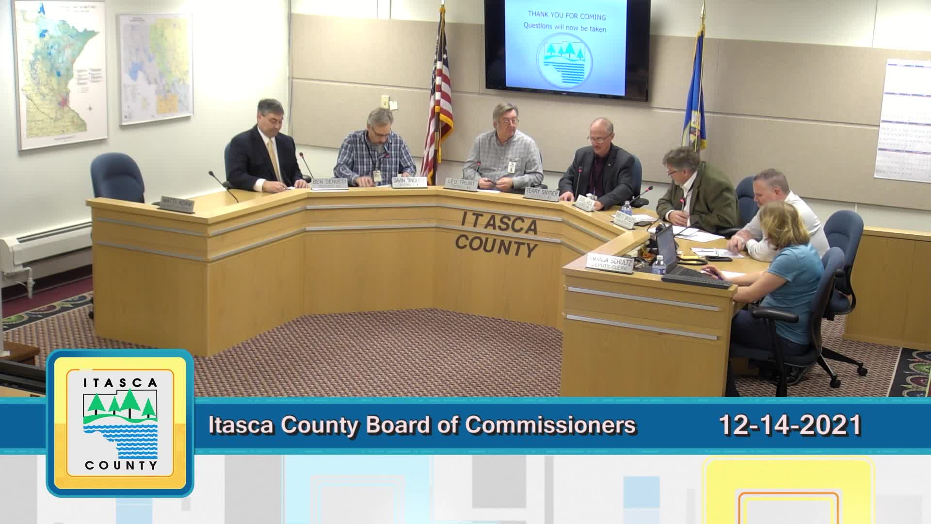 Thumbnail image for Itasca County Board of Commissioners - 12-14-2021