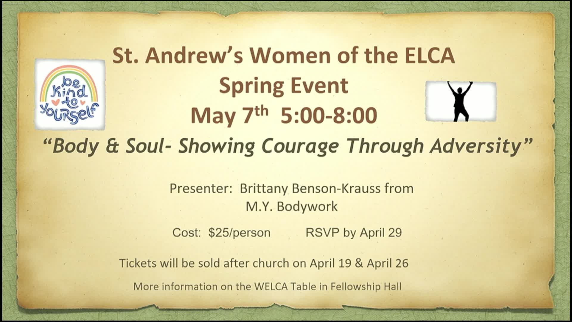 Thumbnail image for St. Andrew's Lutheran Church RECHARGE - 04-29-2026