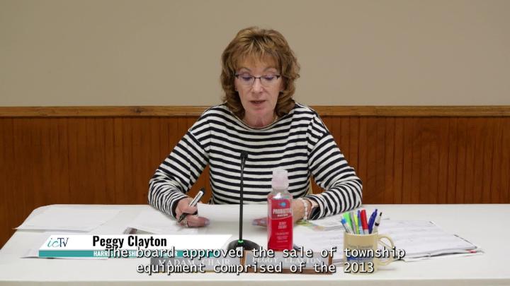 Thumbnail image for Harris Township Board Highlights | May 13, 2026 | Equipment Sale & Memorial Day Ceremony