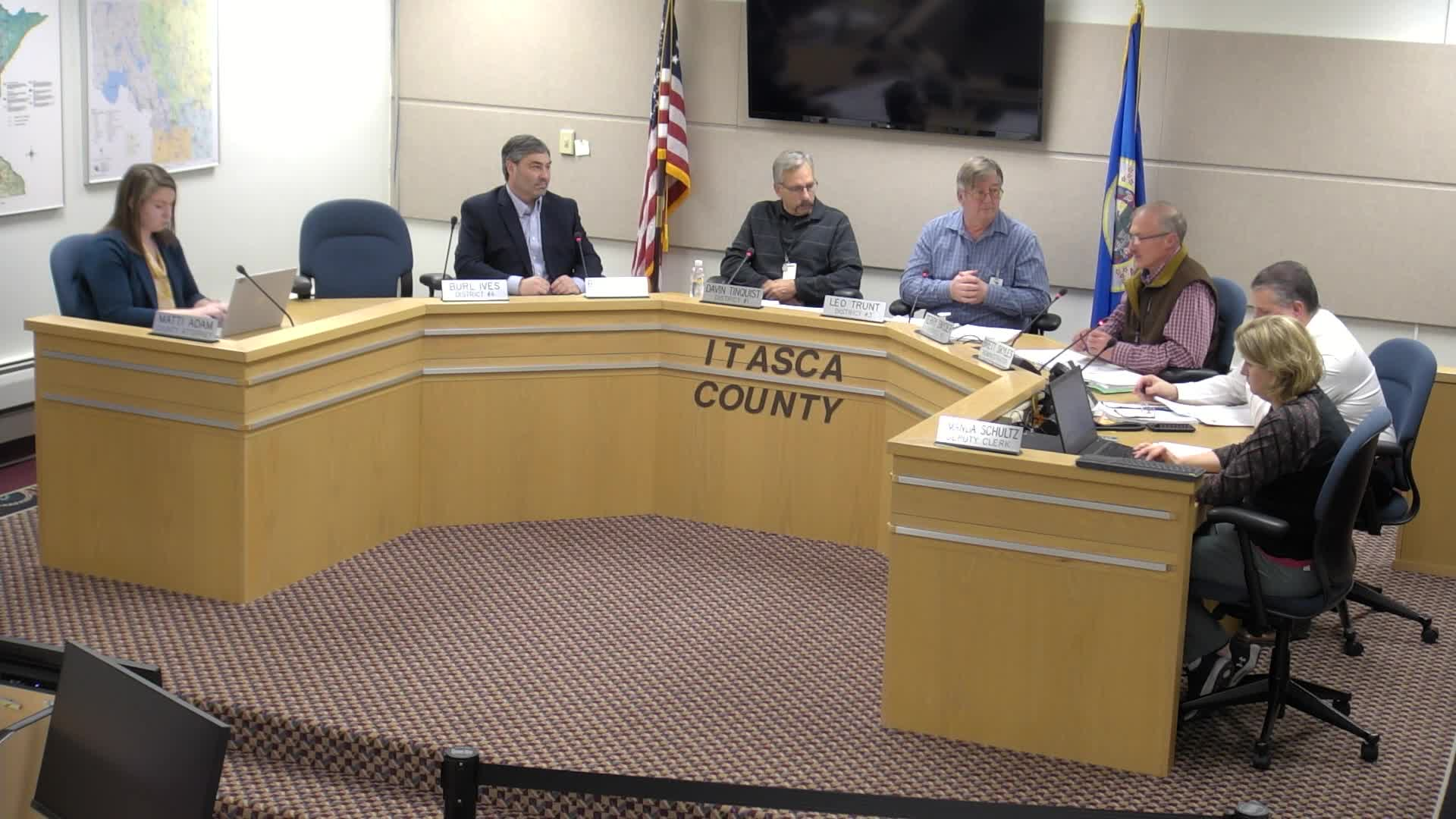 Thumbnail image for Itasca County Board of Commissioners Work Session - 02-01-2022