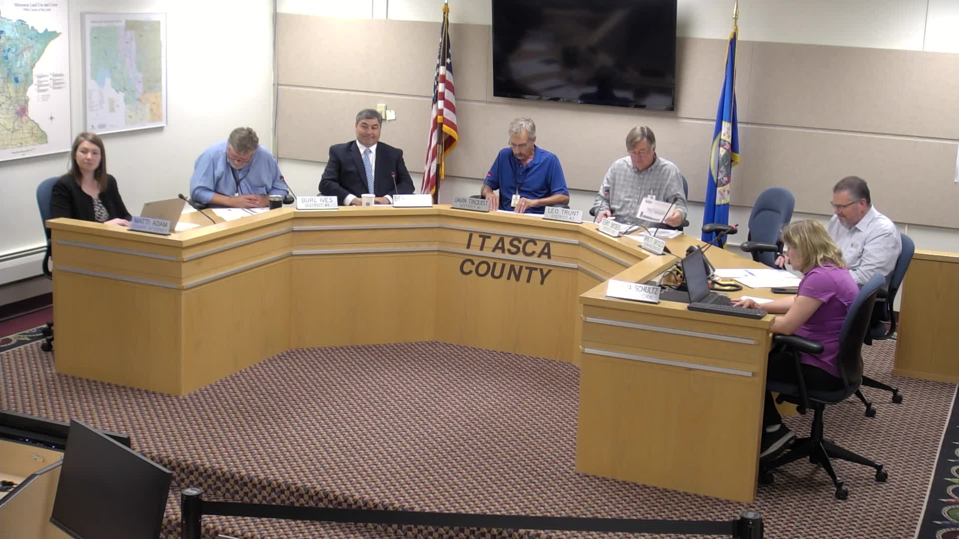 Thumbnail image for Itasca County Board of Commissioners Work Session - 06-07-2022