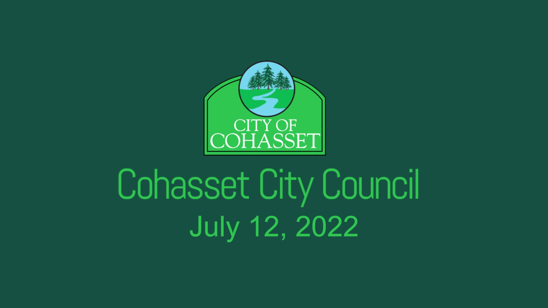 Thumbnail image for Cohasset City Council - 07-12-2022