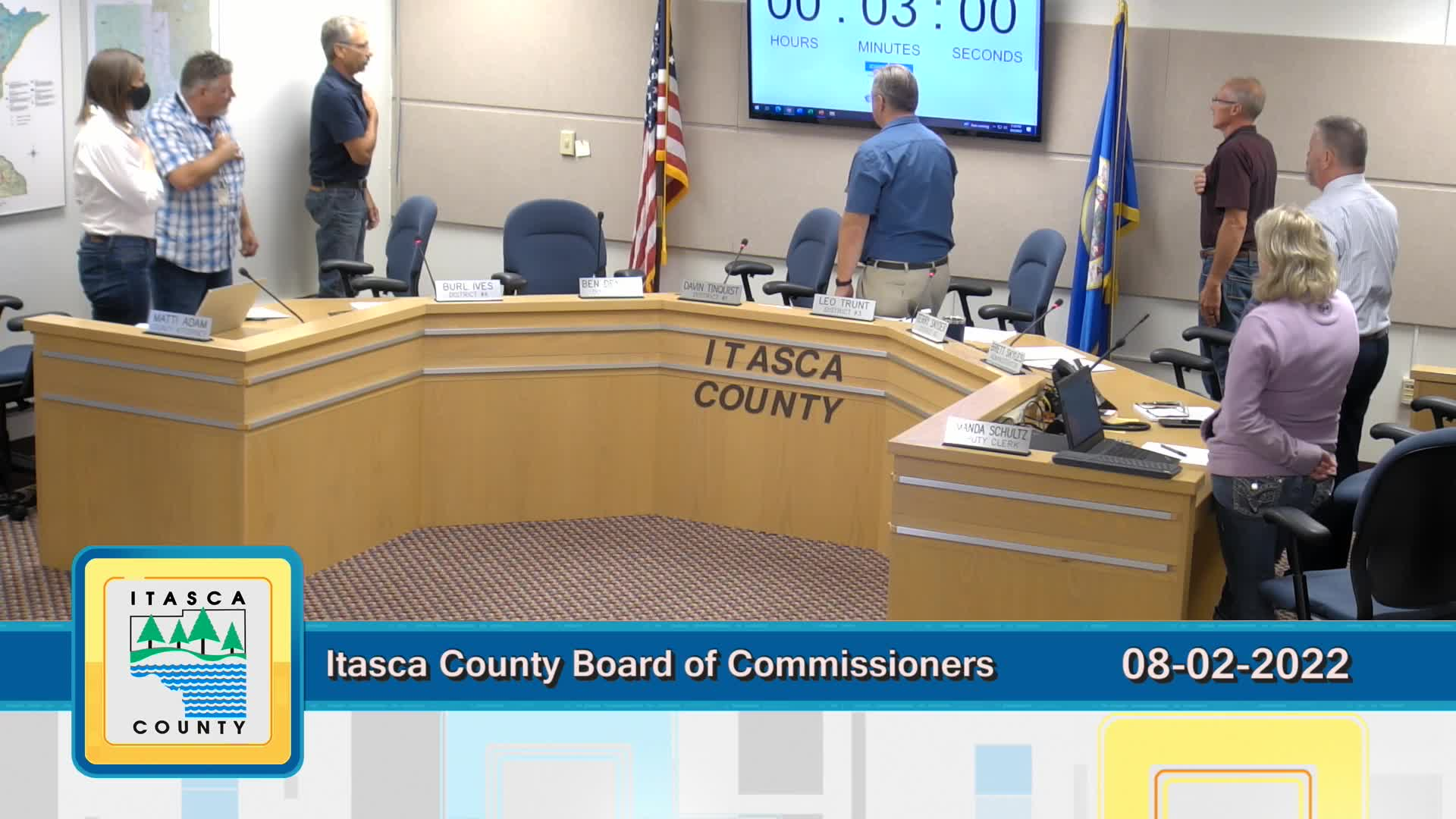 Thumbnail image for Itasca County Board of Commissioners Work Session - 08-02-2022